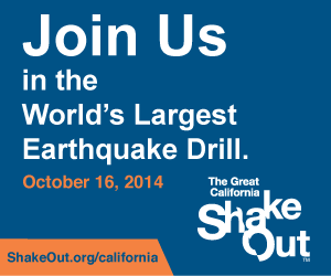 Join Us 

for the Largest 

Earthquake Drill 

in U.S. History.

October 17, 2013
